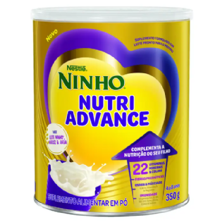 LEITE NINHO NUTRI ADVANCE BAUNILHA 350G