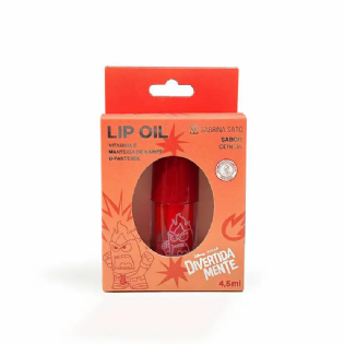 DIVERTIDA-MENTE LIP OIL RAIVA SABOR CEREJA 4,5ML