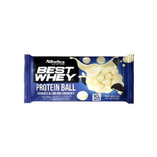 ATLHETICA NUTRITION BEST WHEY PROTEIN BALL COOKIES & CREAM CRUNCHY