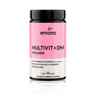 EMANA MULTIVIT+ DHA MULHER 30CP