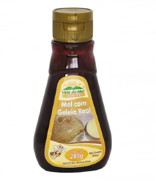 VALE DO MEL MEL GELEIA REAL BISNAGA 280G