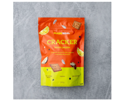 MADEREAL CRACKER LEMON PEPPER 200G
