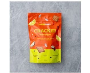 MADEREAL CRACKER LEMON PEPPER 200G