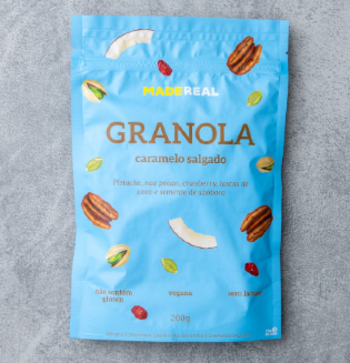 MADEREAL GRANOLA CARAMELO SALG | Sabor Irresistível e Crocante