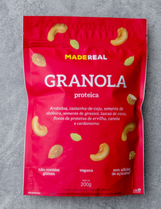 MADEREAL GRANOLA PROTEICA 200G