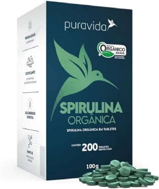 SPIRULINA ORGANICA V2 200 TBS