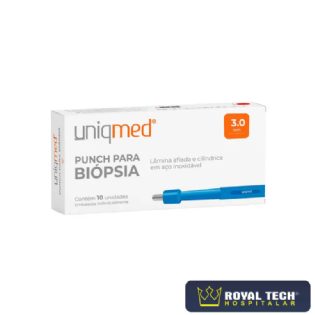 PUNCH PARA BIOPSIA 3.0MM UNIQMED