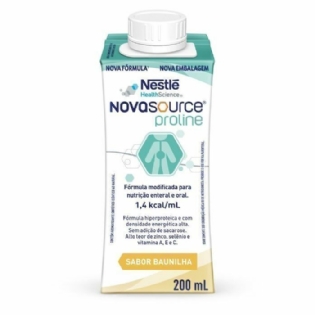 NOVASOURCE PROLINE BAUNILHA 200ML (CAIXINHA)