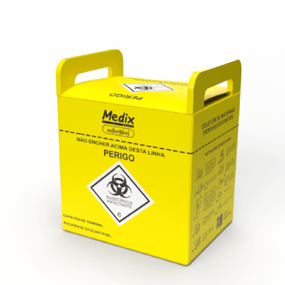 MEDIX SUPORTE COLETOR PERFURO-CORTANTE 13L
