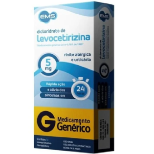 DICLOR LEVOCETIRIZINA 5MG 10CPR EMS