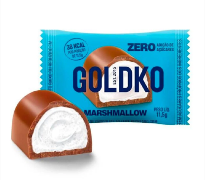 GOLDKO BOMBOM AO LEITE MARSHMALLOW.