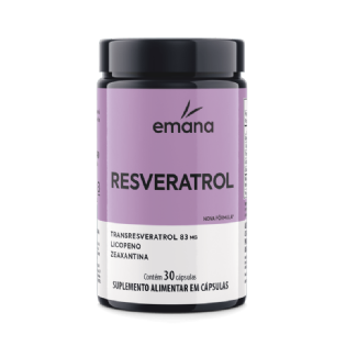 EMANA RESVERATROL 30 CAPSULAS GEL