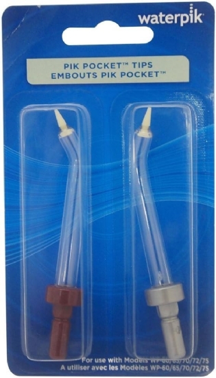 WATERPIK (BICO LIMPEZA DE GENGIVA) REF:WP PP 70E PICKPOCKET TIP 2 UNID