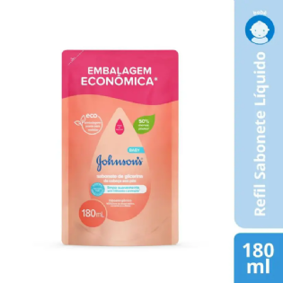 SABONETE BABY LIQUIDO REFIL CABECA AOS PES 180 ML