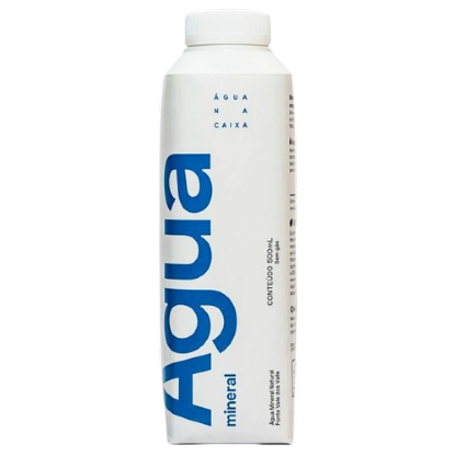 AGUA NA CAIXA 500ML