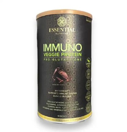 ESSENTIAL IMMUNO VEGGIE PROTEIN PRO GLUTAHIONE CHOCOLATE DISPLAY 512,4G/14DS