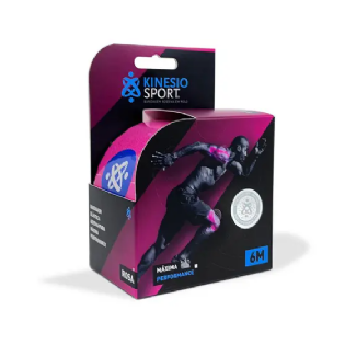 KINESIOSPORT BANDAGEM ELASTICA 05x06 CM ROSA CAMUFLADA NV