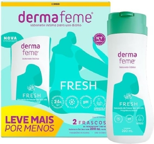 CIMED KIT DERMAFEME FRESH 2X200 ML