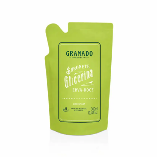 SABONETE GRANADO REFIL ERVA DOCE 300ML