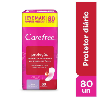 CAREFREE PROTECAO C PERFUME LV/80 PG/60 UN.