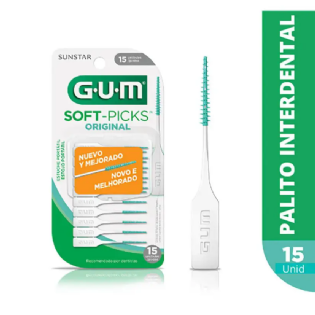 PALITO DENTAL GUM SOFT-PICKS C/15