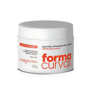 ACQUAFLORA GELATINA ATIVADORA DE CACHOS FORMA CURVAS
