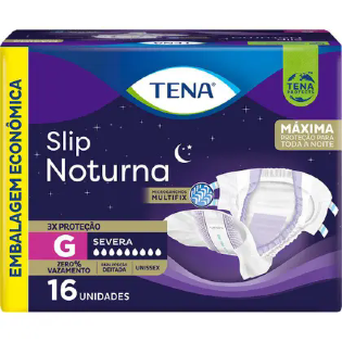 FRALDA GER TENA NOTURNA G/XG PCT 16UN