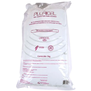 GEL CONDUTOR ULTRASSOM 5KG BAG (SACHE) PLURIGEL - CARBOGEL