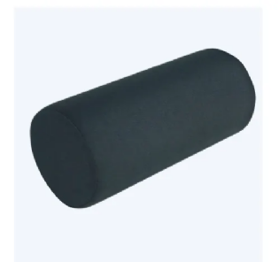 APOIO POSTURAL ROLO LOMBAR CAPA PRETA