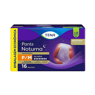 FRALDA TENA (PAC/ PROMOCIONAL) PANTS NOTURNA P/M PCT L16P14U