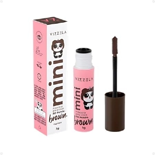 VIZZELA MINI MASCARA PARA CILIO BROWN
