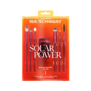 REAL TECHNIQUES KIT PINCEIS OLHOS MOLTEN METALLIC 0209