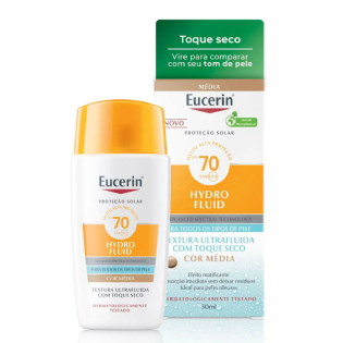 EUCERIN SUN HFLUID MED FPS70 50MLL