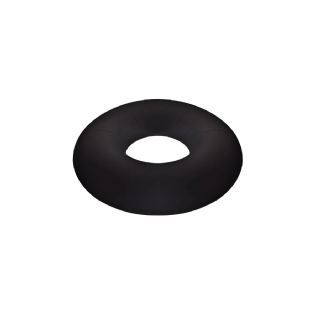 ASSENTO SOFT BIG EXTRA GRANDE COR PRETA   GENERE LATEX