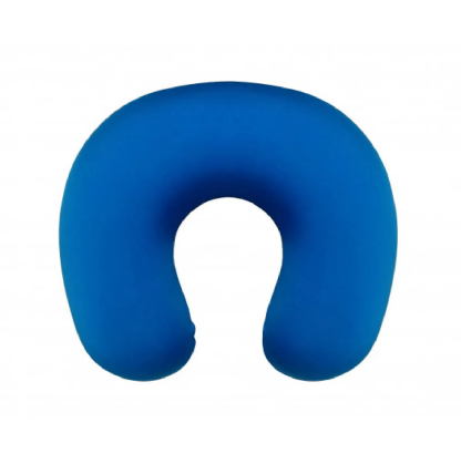 NECK PILLOW GRANDE COR AZUL ROYAL VISCO ELÁSTICO PERFETTO