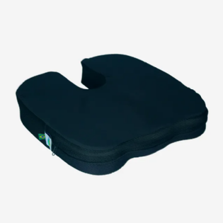 ALMOFADA PROTETOR COCCIX COR PRETA GENERE LATEX PERFETTO