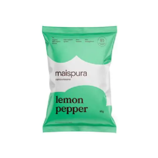 PIPOCA ARTESANAL MAIS PURA LEMON PEPPER 20G