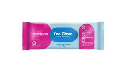 LENCOS UMEDECIDOS ANTISSEPTICOS FEELCLEAN 16 UN