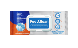 LENÇOS UMEDECIDOS MULTIUSO FEELCLEAN HOME | Para Todas as Superfícies