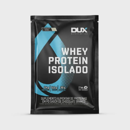 DUX WHEY PROTEIN ISOLADO SACHE CHOCOLATE BRANCO