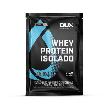 DUX WHEY PROTEIN ISOLADO SACHE COCO