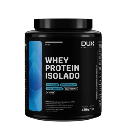 DUX WHEY PROTEIN ISOLADO COCO 450G