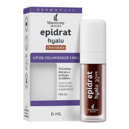 MANTECORP EPIDRAT HYALU LIP OIL FPS 30 CHOC 6ML