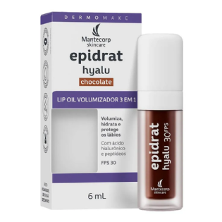 MANTECORP EPIDRAT HYALU LIP OIL FPS 30 CHOC 6ML