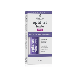 MANTECORP EPIDRAT HYALU LIP OIL FPS 30 BERRY 6ML