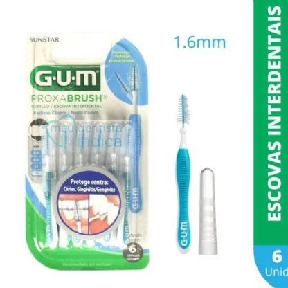 GUM ESCOVA INTERDENTAL 1.6 MM C 6