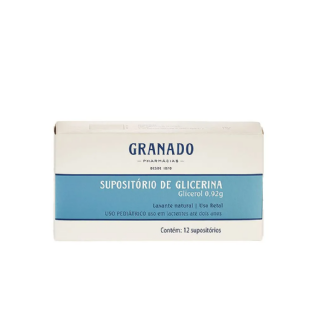 GRANADO SUPOSITORIO DE GLICERINA LACTANTE 12UN
