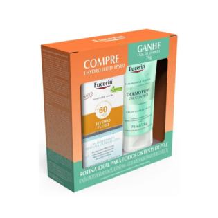 EUCERIN KIT HYDROFLUID FPS60+GEL 75ML