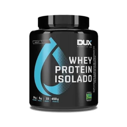 DUX WHEY PROTEIN ISOLADO CHOCOLATE 450G