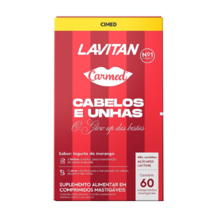 CIMED LAVITAN x CARMED CABELO E UNHAS 60CPS